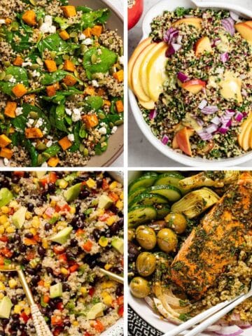 Quinoa salad recipes.