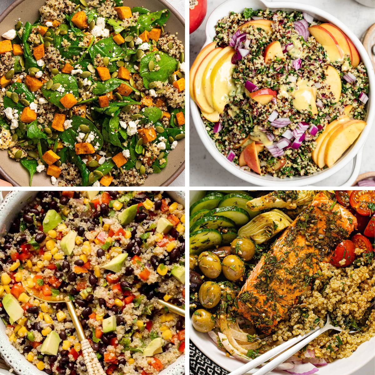 Quinoa salad recipes.