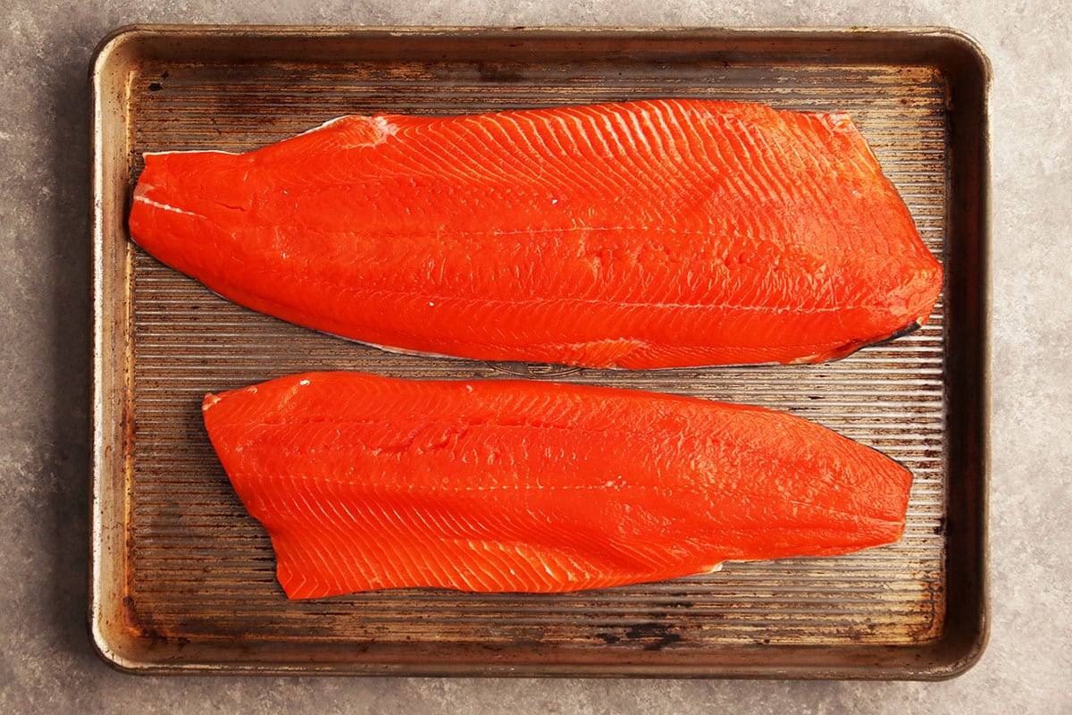 Sockeye salmon.