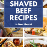 Shaved beef recipes.