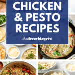 Chicken and pesto recipes.