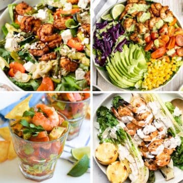 Prawn and shrimp salad recipes.