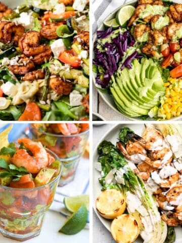 Prawn and shrimp salad recipes.