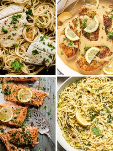 Lemon dinner recipes.